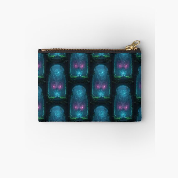 Item preview, Mystic Tech Temple Meditation Art designed and sold by Gothic Han.