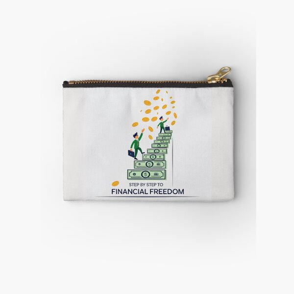 Item preview, Step by step to financial freedom design designed and sold by Motivated Sensei.