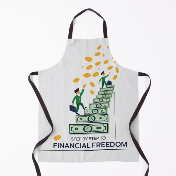 Item preview, Step by step to financial freedom design designed and sold by Motivated Sensei.