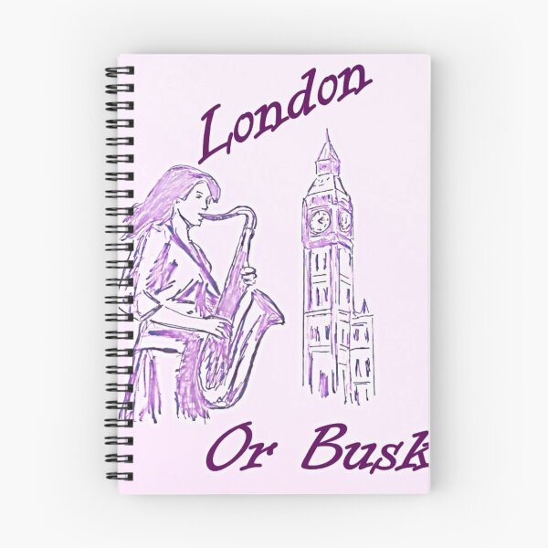 Item preview, London or Busk Sax Pink  designed and sold by SJHorsfall.