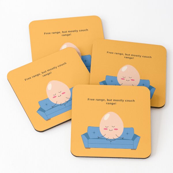 Item preview, I identify myself as a Couch Egg not Couch Potato! designed and sold by GoKawArtStudio.