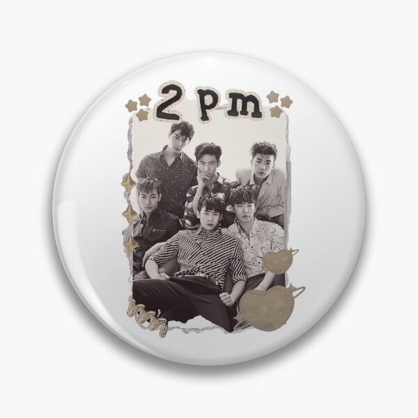 Item preview, 2PM Korean Group Actor Scrapbook Collage Cozy Y2K Vintage Design Kpop designed and sold by HELL0WBELLO.