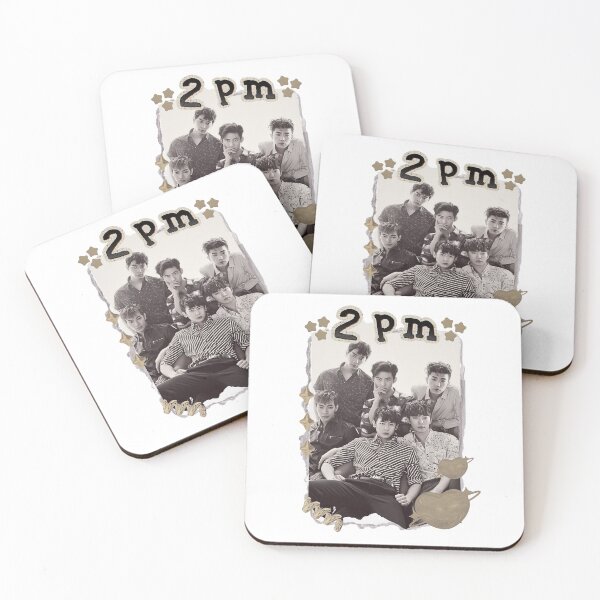 Item preview, 2PM Korean Group Actor Scrapbook Collage Cozy Y2K Vintage Design Kpop designed and sold by HELL0WBELLO.