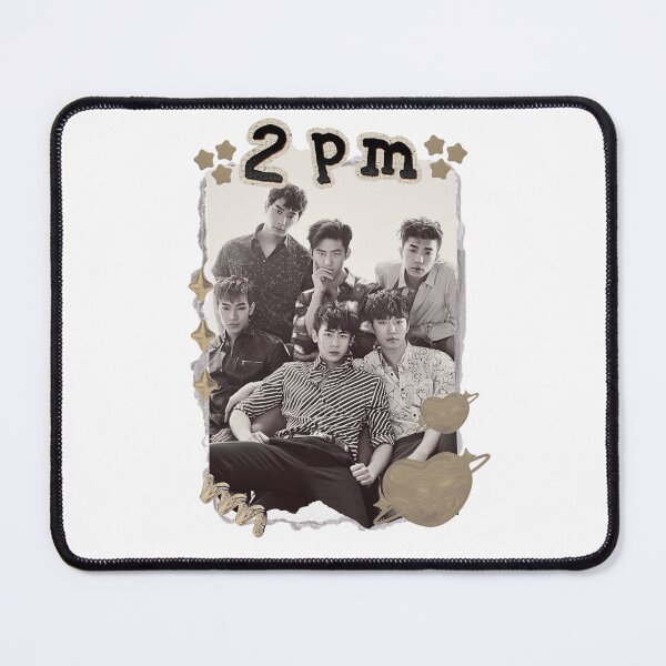 Item preview, 2PM Korean Group Actor Scrapbook Collage Cozy Y2K Vintage Design Kpop designed and sold by HELL0WBELLO.