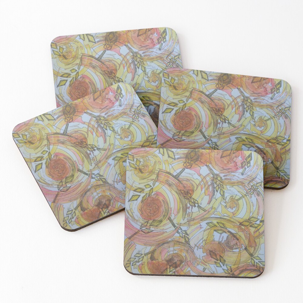 Item preview, Coasters (Set of 4) designed and sold by MYK-Printing.