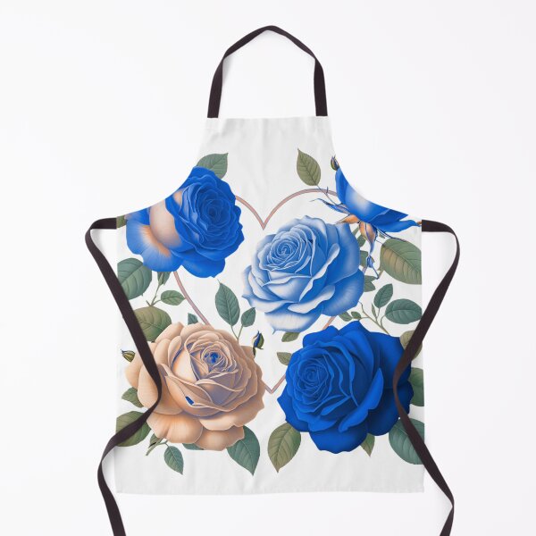 Aperçu de l'œuvre Bouquet de roses vintage en forme de cœur créée et vendue par Gumaga-Store.