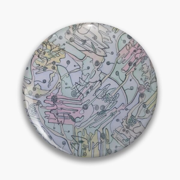 Item preview, Intricate Pastel Organic Abstract designed and sold by MYK-Printing.