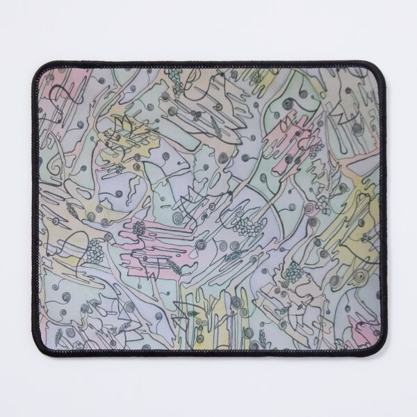 Item preview, Intricate Pastel Organic Abstract designed and sold by MYK-Printing.