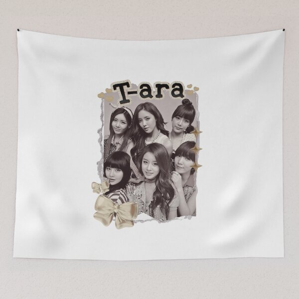 Item preview, T-ara Korean Group Actor Scrapbook Collage Cozy Y2K Vintage Design Kpop designed and sold by HELL0WBELLO.