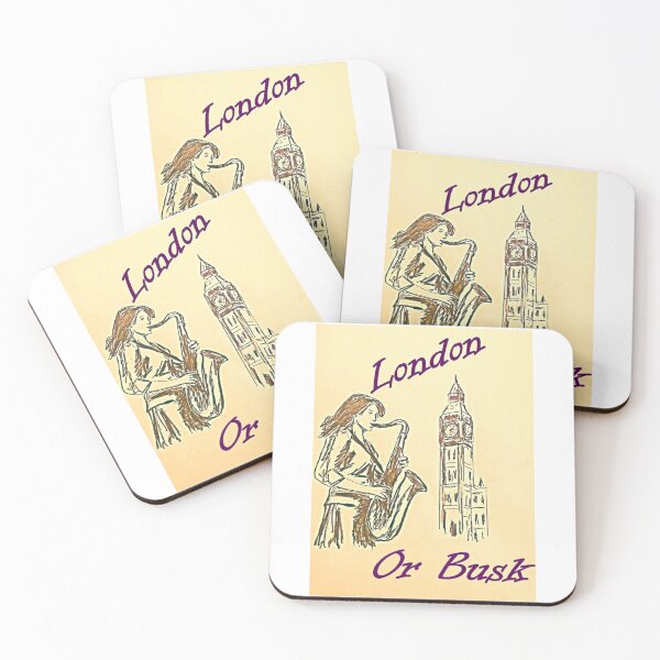 Item preview, London or Busk Sax Peach  designed and sold by SJHorsfall.