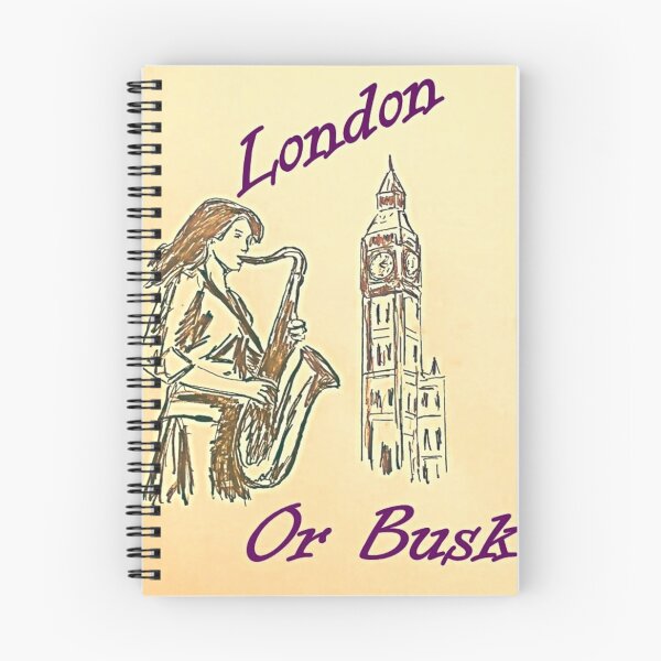 Item preview, London or Busk Sax Peach  designed and sold by SJHorsfall.