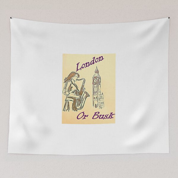 Item preview, London or Busk Sax Peach  designed and sold by SJHorsfall.
