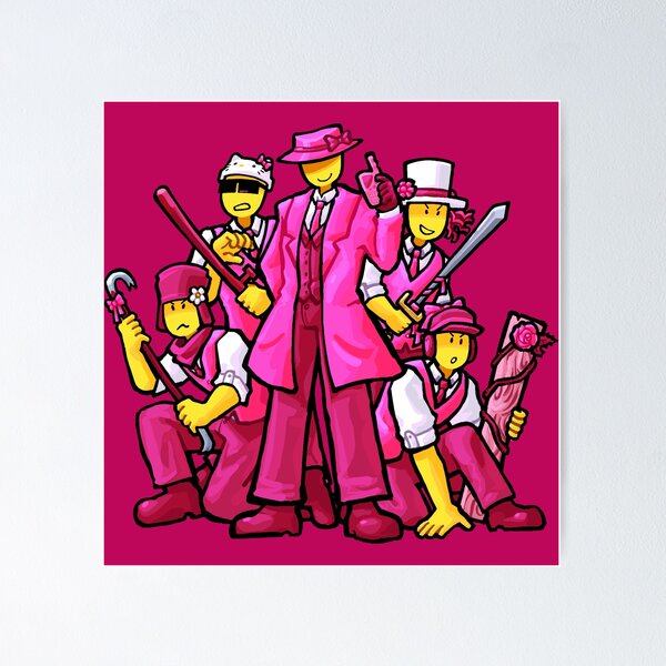 Item preview, Forsaken : Pink Mafiaso ! designed and sold by funnydoggg.