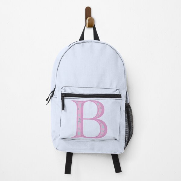 Item preview, Initial Pink Floral B designed and sold by clawinyourback.