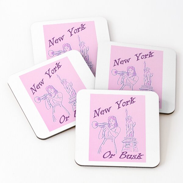 Item preview, New York or Busk Trumpet Pink  designed and sold by SJHorsfall.