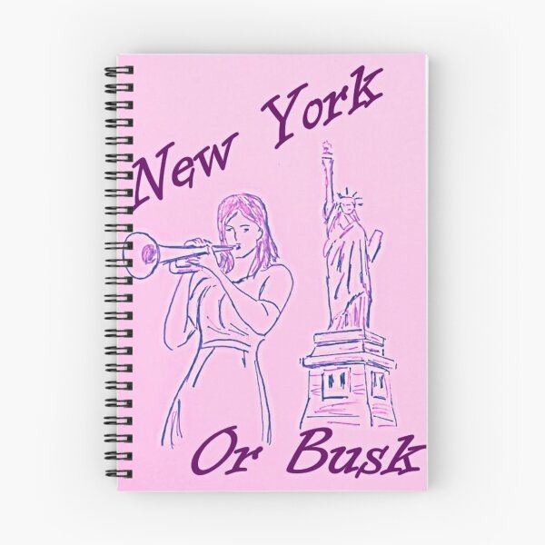 Item preview, New York or Busk Trumpet Pink  designed and sold by SJHorsfall.