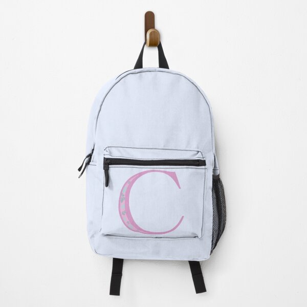 Item preview, Initial Pink Floral C designed and sold by clawinyourback.