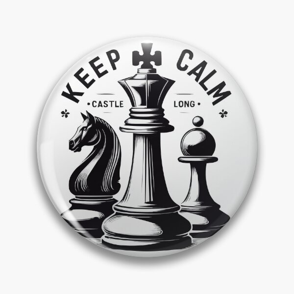 Item preview, Chess King - Keep Calm Castle Long designed and sold by TBietz.