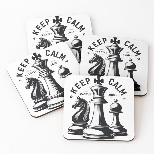 Item preview, Chess King - Keep Calm Castle Long designed and sold by TBietz.