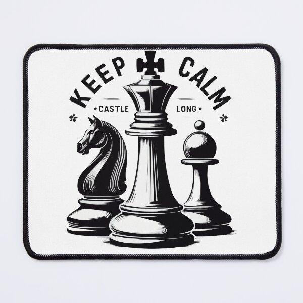 Item preview, Chess King - Keep Calm Castle Long designed and sold by TBietz.