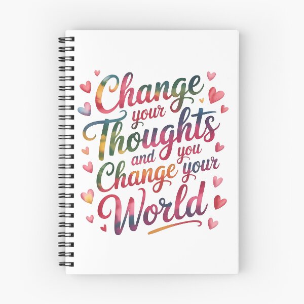 Item preview, Change your thoughts and you change your world designed and sold by nimmitrends.