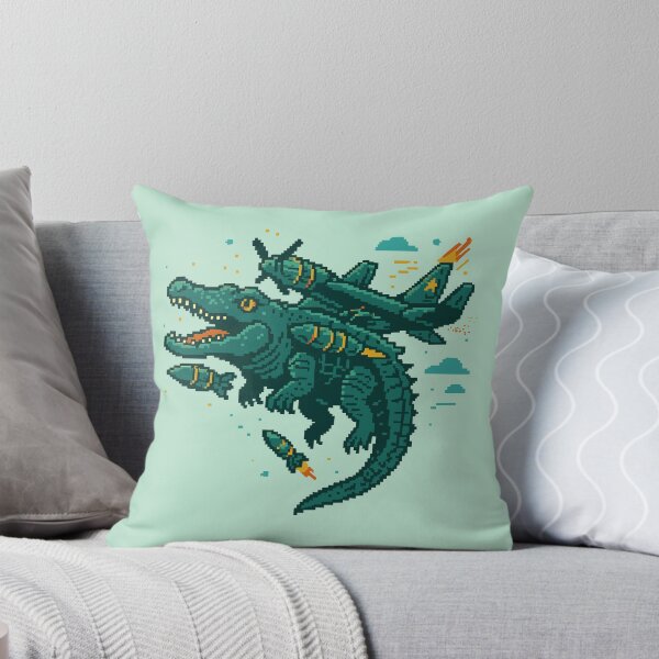 Item preview, Bombardiro Crocodilo Italian Brainrot Memes Pixel designed and sold by Sitchko.