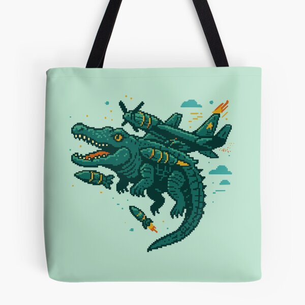 Item preview, Bombardiro Crocodilo Italian Brainrot Memes Pixel designed and sold by Sitchko.