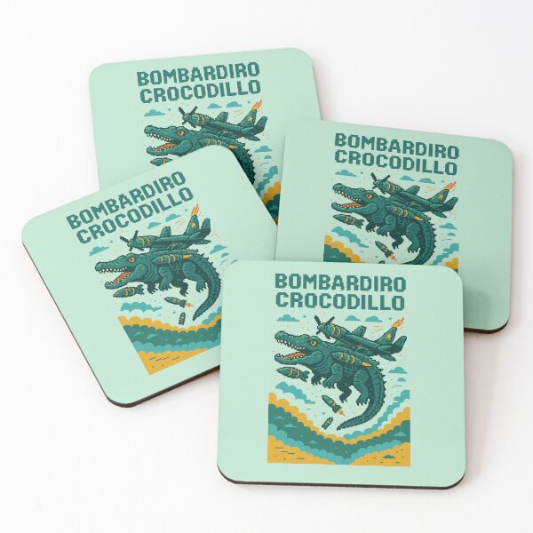 Item preview, Bombardiro Crocodilo Italian Brainrot Memes Pixel designed and sold by Sitchko.