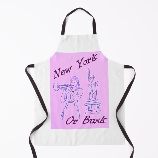 Item preview, New York or Bust Trumpet Mid Pink designed and sold by SJHorsfall.