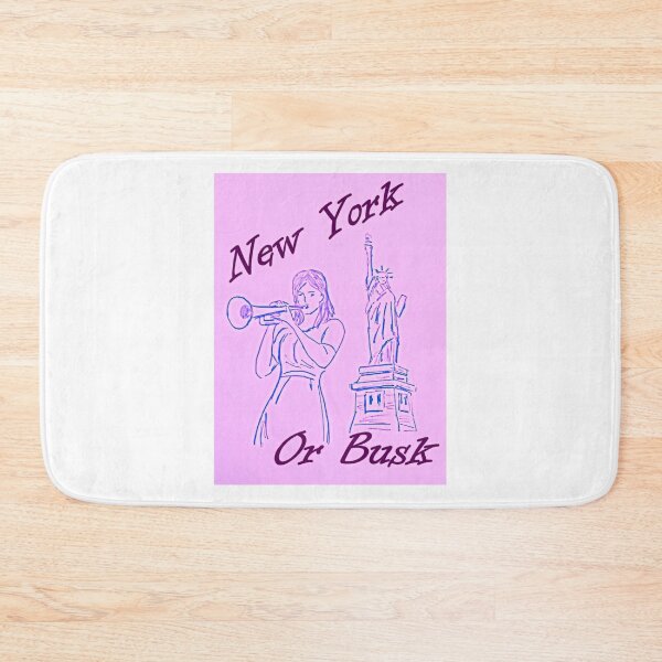 Item preview, New York or Bust Trumpet Mid Pink  designed and sold by SJHorsfall.