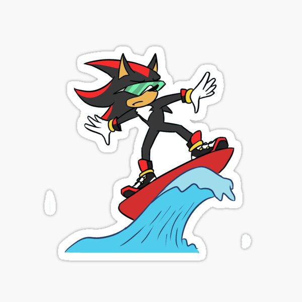 Aperçu de l'œuvre Surfe sur Shadow créée et vendue par RyKavProduction.