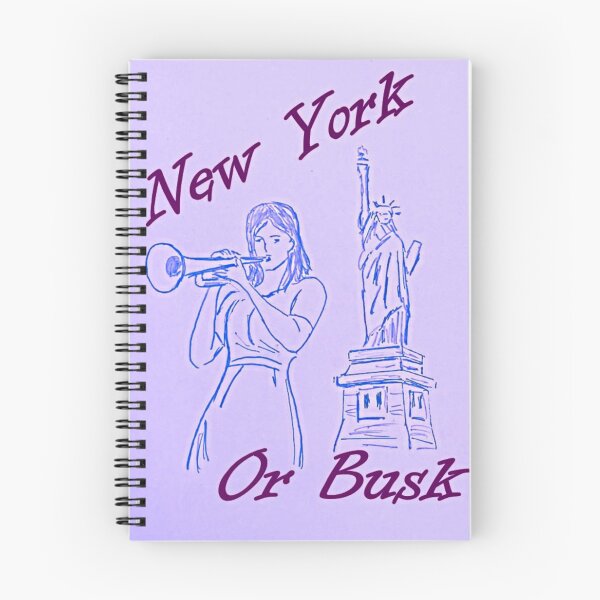 Item preview, New York or Busk Trumpet Lilac  designed and sold by SJHorsfall.