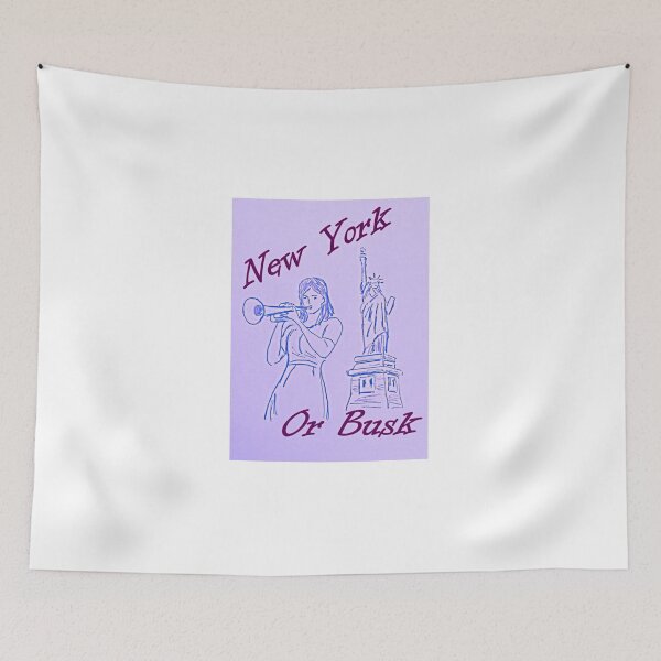 Item preview, New York or Busk Trumpet Lilac  designed and sold by SJHorsfall.