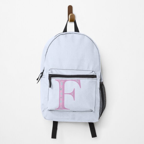 Item preview, Initial Pink Floral F designed and sold by clawinyourback.