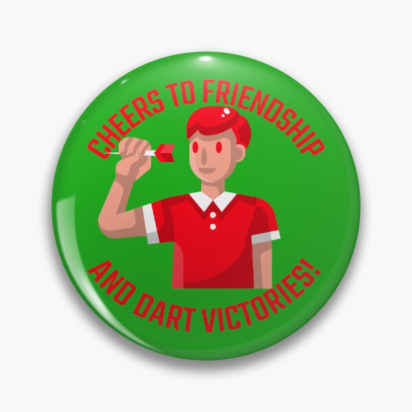 Item preview, Cheers to friendship and dart victories!. designed and sold by Snarkers Promotions .