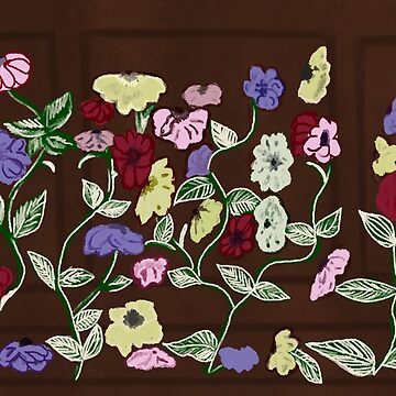 Aperçu de l'œuvre Le piano floral de Taylor de haleyedwardsart