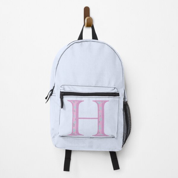 Item preview, Initial Pink Floral H designed and sold by clawinyourback.