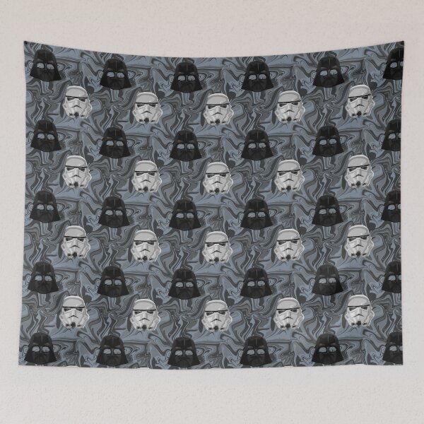 Item preview, Stormtrooper Darth Vader retro swirl pattern designed and sold by viastarli.