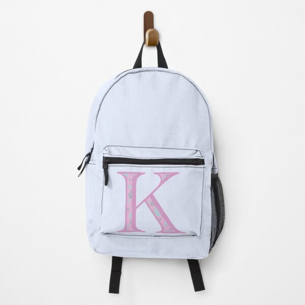 Item preview, Initial Pink Floral K designed and sold by clawinyourback.