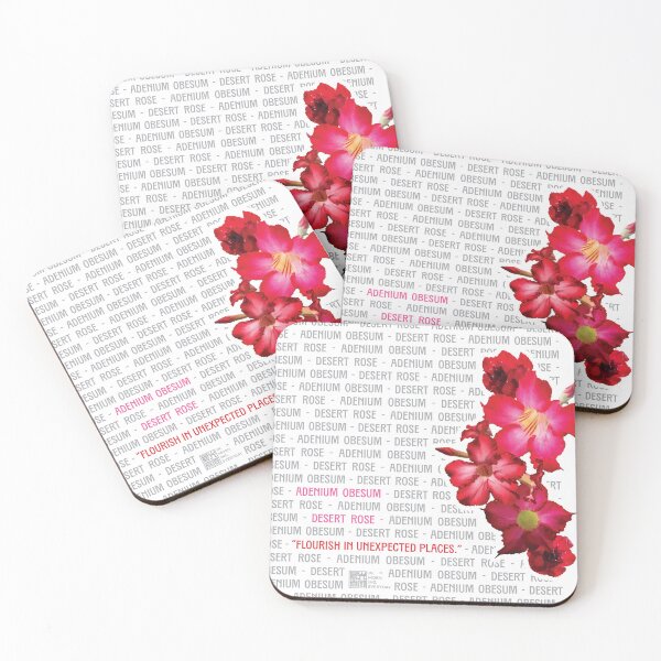 Item preview, Adenium Obesum saya, “Flourish in unexpected places.” designed and sold by in.morn.ing.everyday.