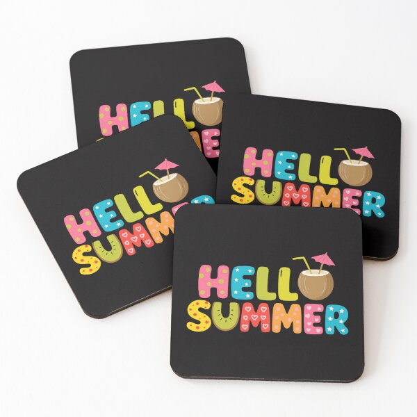 Item preview, Hello Summer Fun Colorful Letters designed and sold by Adrian Kane.