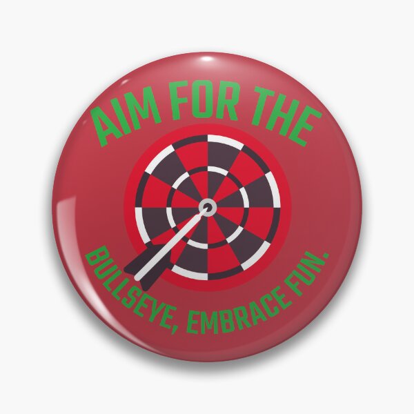 Item preview, Aim for the bullseye, embrace fun..png designed and sold by Snarkers Promotions .