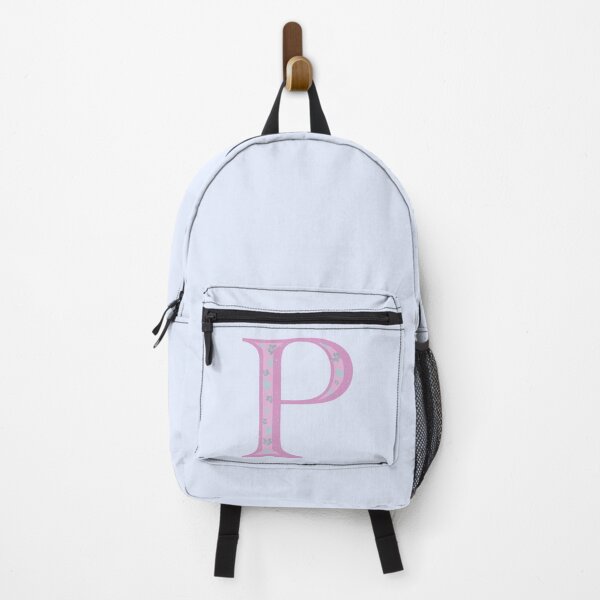 Item preview, Initial Pink Floral P designed and sold by clawinyourback.