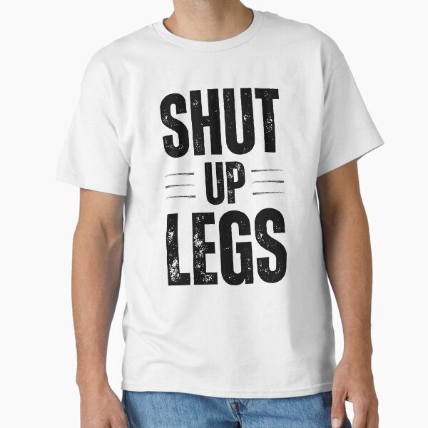 Item preview, Shut Up Legs – Funny Motivational Quote for Cyclists, Runners & Fitness Fans | Endurance Workout for Athletes & Sports Lovers designed and sold by BMLprint ⭐⭐⭐⭐⭐.