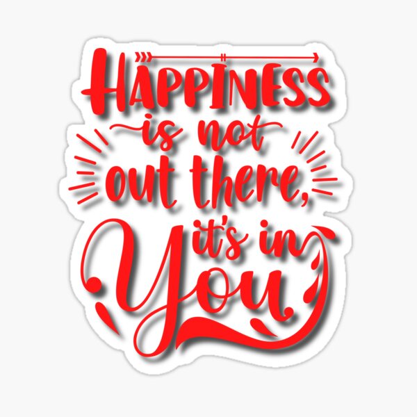 Item preview, Happiness Is In You designed and sold by ChenryConcepts.