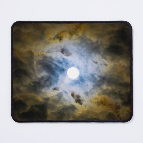 Item preview, Full moon in colored clouds designed and sold by beatbieri.ch.