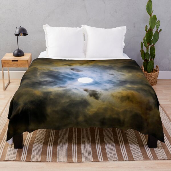 Item preview, Full moon in colored clouds designed and sold by beatbieri.ch.