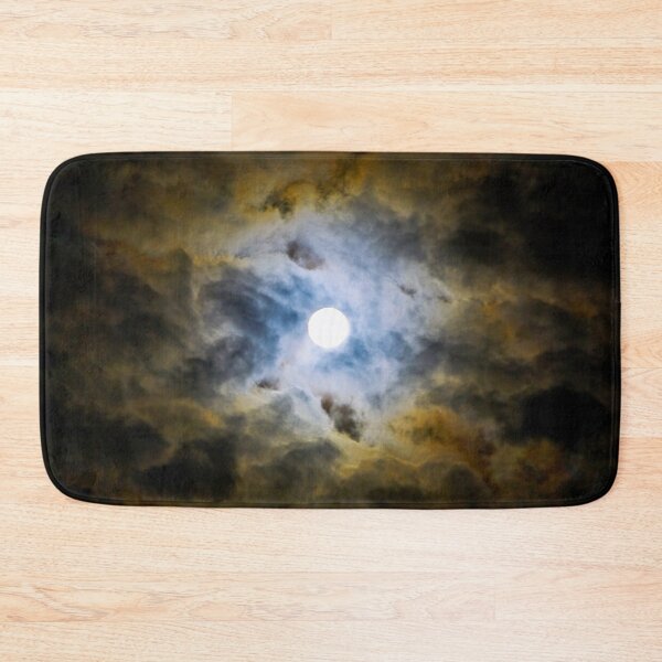 Item preview, Full moon in colored clouds designed and sold by beatbieri.ch.