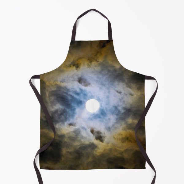 Item preview, Full moon in colored clouds designed and sold by beatbieri.ch.