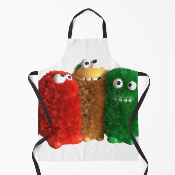 Item preview, Furry Monster Trio designed and sold by zoecreatiwe.